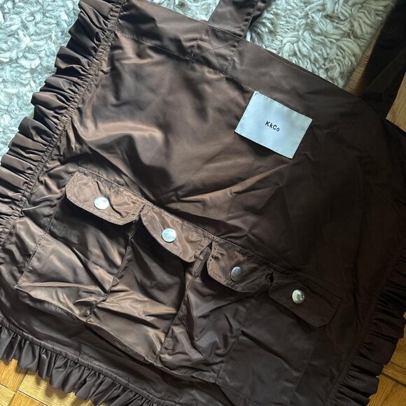 Kkco Utility Tote in Chocolate - Picture 4 of 4